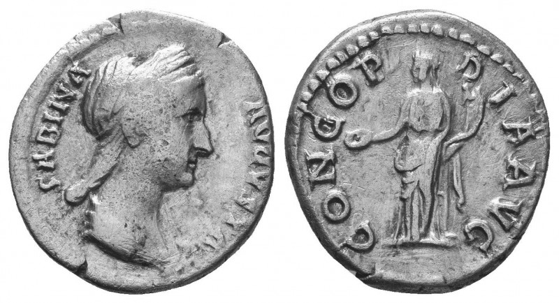 Sabina, Augusta, 128-136/7. Ar Denarius


Condition: Very Fine

Weight: 3.30 gr
...