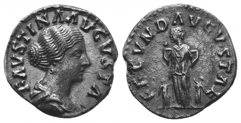 Faustina II AD 147-175. Rome. Denarius AR

Condition: Very Fine

Weight: 3.10 gr...