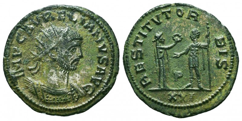 Aurelian, 270-275. AD. Silvered Antoninianus 

Condition: Very Fine

Weight: 3.7...