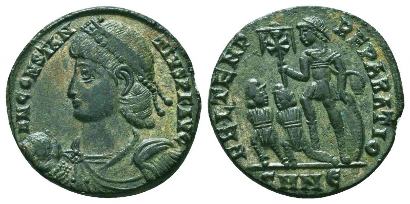 Constantius II. A.D. 337-361. AE. Centenionalis

Condition: Very Fine

Weight: 3...