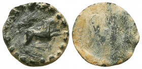 BYZANTINE Lead SEALS. Uncertain (9th-12th centuries).

Condition: Very Fine

Weight: 3.20 gr
Diameter: 19 mm