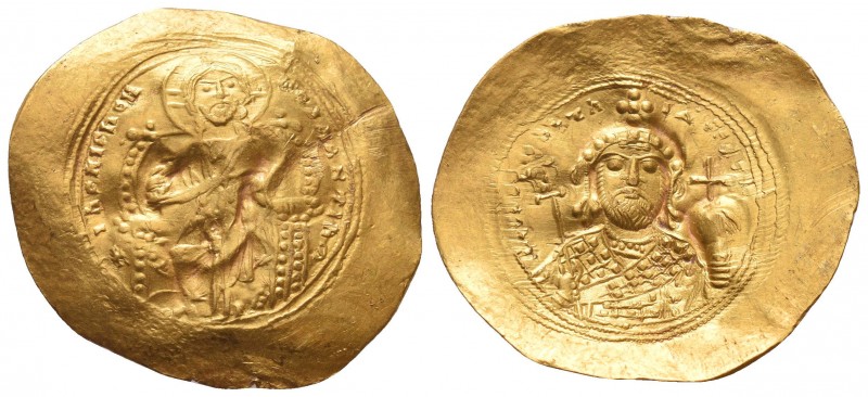 Constantine IX Monomachus (AD 1042-1055). AV histamenon nomisma Constantinople. ...