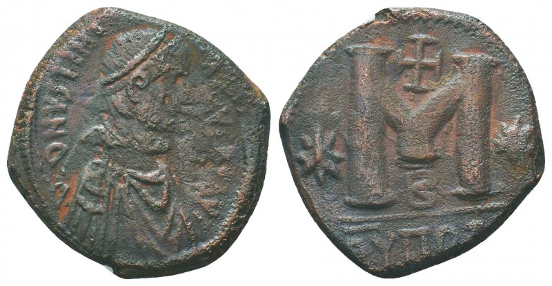 Justinian I. AD 527-565. Follis AE

Condition: Very Fine

Weight: 15.90 gr
Diame...