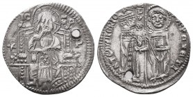 CRUSADERS, Venetians in the Levant(?). nomine Antonio Venier. Circa 1382-1423. Ar Silver.

Condition: Very Fine

Weight: 1.80 gr
Diameter: 21 mm
