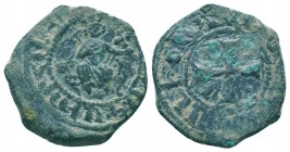 Cilician Armenia. Ae Kardez 12th - 13th c.

Condition: Very Fine

Weight: 3.60 gr
Diameter: 20 mm