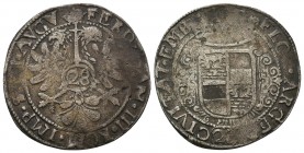 GERMANY. Emden. Ferdinand II (Holy Roman Emperor, 1624-1637). Gulden or 28 Stüber.
Obv: FLOR ARGEN CIVITAT EMB.
Crowned and garnished coat-of-arms.
Re...