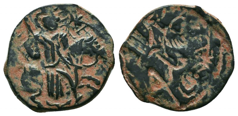 SELJUQ of RUM. Kaykhusraw I, 1st reign, 1192-1196 AD.No Mint & No Date. AE fals
...