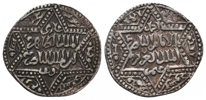 AYYUBID.al-Zahir Ghazi. 582-613 AH. Halab, 594 AH.AR Dirhem

Condition: Very Fin...