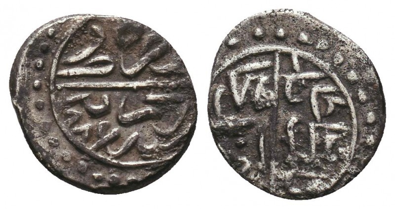 OTTOMAN.Bayazid II.886-918/1481-1512 AD.Edirne mint 886 AH. AR Akce

Condition: ...