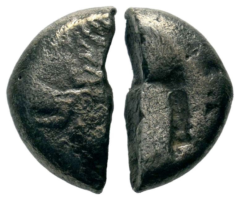 Archaic Greek, Circa 525-475 BC. Cut AR Stater

Weight: 4.33 gr
Diameter: 18 ...
