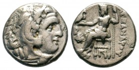 Kings of Macedon. Alexander III 'the Great' (336-323 BC). AR Drachm

Weight: 4,19 gr
Diameter: 16,25 mm