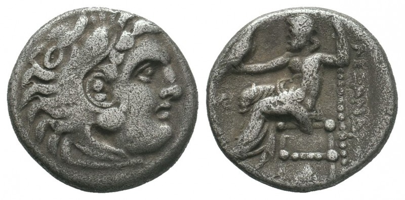 Kings of Macedon. Alexander III "the Great" 336-323 BC.

Weight: 4,00 gr
Diam...