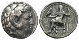 Kings of Macedon. Alexander III "the Great" 336-323 BC.

Weight: 16,66 gr
Diameter: 26,30 mm