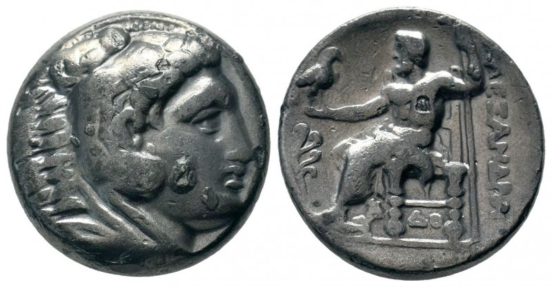 Kings of Macedon. Alexander III "the Great" 336-323 BC.

Weight: 10,21 gr
Diamet...