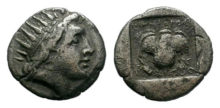 ISLANDS OFF CARIA, Rhodos. Rhodes. Circa 188-170 BC. Drachm

Weight: 1,74 gr
Dia...