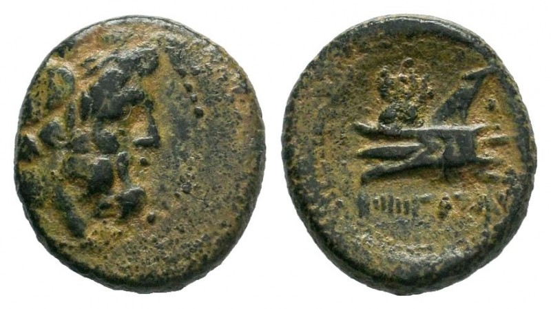 Phoenicia - Arados - Galley Hemichalkon. 125 BC.

Weight: 3,43 gr
Diameter: 16,0...
