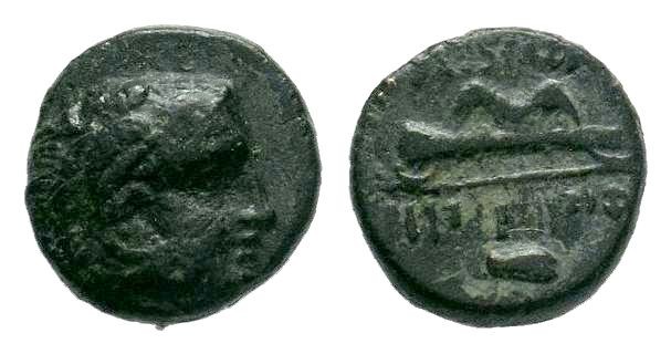 MACEDON, Philippi (as Thasian Epeiros [Krenides]). Circa 360/59-356 BC. Æ

Weigh...