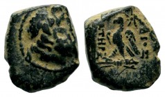 SELEUKID KINGDOM. (246-225 BC). Ae.

Weight: 1,85 gr
Diameter: 11,80 mm