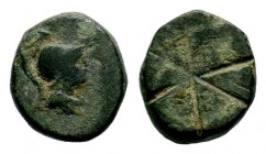 SELEUKIS & PIERIA. Seleukeia Pieria. Ae (1st century BC).

Weight: 4,20 gr
Diameter: 15,40 mm