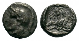 CILICIA, Kelenderis. Circa 410-375 BC. AR Obol

Weight: 0,73 gr
Diameter: 9,00 mm