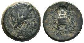 Cilicia, AE22 Mopsus ca. 2nd century BC.

Weight: 7,33 gr
Diameter: 21,40 mm