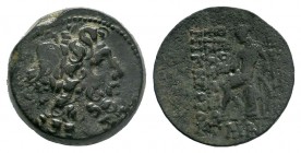 Seleukid Kingdom. Antioch. Demetrios II, 1st reign. 146-138 BC.

Weight: 11,69 gr
Diameter: 23,00 mm