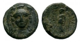 SELEUKID KINGS of SYRIA. Antiochos I Soter, 281-261 BC. Chalkous Bronze

Weight: 2,19 gr
Diameter: 14,00 mm
