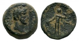 CILICIA. Flaviopolis. Antoninus Pius (138-161). Ae. Dated CY 80 (152/3). Obv: AY KAI T AIΛ AN[...]. Laureate head of Antoninus Pius right. Rev: ΦΛΑΟYΙ...
