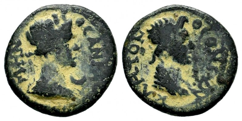 Pseudo-autonomous (Late 1st century AD). Ae.

Weight: 2,98 gr
Diameter: 18,00 mm