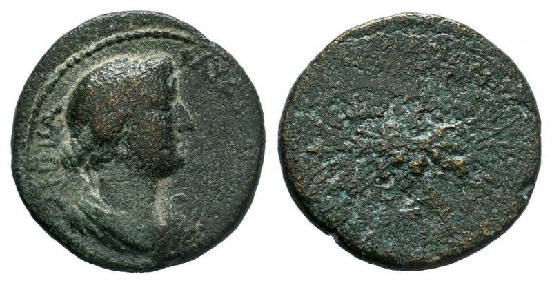 CILICIA, Diocaesarea. Faustina Junior. Augusta, AD 147-175. Æ

Weight: 10,48 gr
...