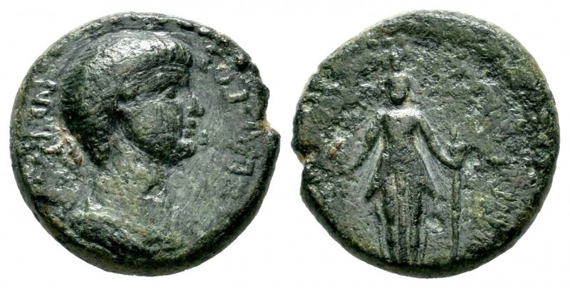 LYDIA. Philadelphia (as Neocaesarea). Nero (54-68). Ae. Ti. Neikanor, magistrate...