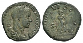 Severus Alexander (222-235), Sestertius, Rome,

Weight: 17,21 gr
Diameter: 28,00 mm