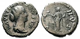 Faustina AR Denarius. Rome AD 147-161.

Weight: 2,58 gr
Diameter: 17,00 mm