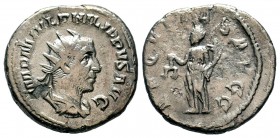 Philippus I (244-249 AD). AR Antoninianus

Weight: 3,82 gr
Diameter: 22,50 mm