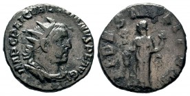 Valerian AR Antoninianus. Rome, AD 254-256.

Weight: 2,62 gr
Diameter: 19,50 mm