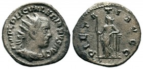 Valerian AR Antoninianus. Rome, AD 254-256.

Weight: 3,03 gr
Diameter: 22,50 mm