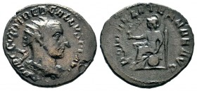 Trebonianus Gallus AR Antoninianus. Rome, 251-253.

Weight: 3,56 gr
Diameter: 22,50 mm