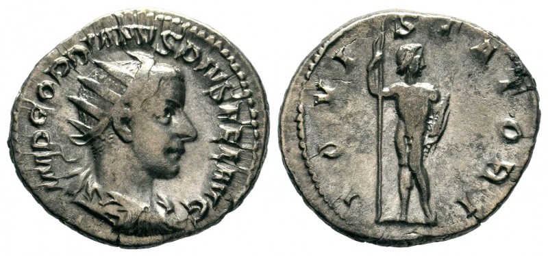 Gordian III AR Antoninianus. Rome, AD 241-243.

Weight: 4,21 gr
Diameter: 21,...