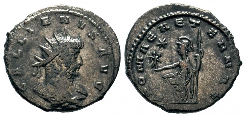 Claudius II (268-270 AD). AE silvered Antoninianus

Weight: 3,60 gr
Diameter:...