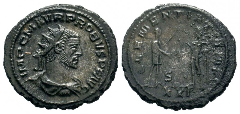 Probus (276-282 AD). AE silvered Antoninianus

Weight: 4,39 gr
Diameter: 21,0...