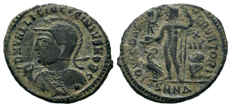 Licinius II. Caesar, A.D. 317-324. Æ follis

Weight: 3,03 gr
Diameter: 15,00 ...