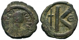 Justin I. 518-527. AE follis.

Weight: 8,97 gr
Diameter: 27,00 mm
