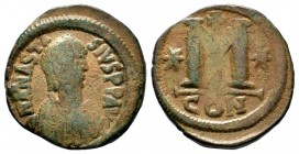 Anastasius I. 491-518. AE follis

Weight: 18,39 gr
Diameter: 32,00 mm