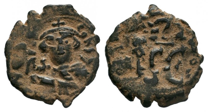 Constans II (641-668), Syracuse, Follis, AE,

Weight: 5,66 gr
Diameter: 25,00 mm