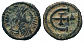 JUSTINIAN I. 527-565 AD. Æ Pentanummium

Weight: 1,53 gr
Diameter: 15,00 mm