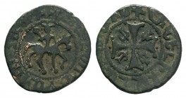 Armenian Kingdom, Cilician Armenia. Smpad. 1296-1298. Æ pogh

Weight: 2,00 gr
Diameter: 19,00 mm
