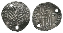 Italy - Venice - Andrea Contarini (1368-1382) - Soldino nd. (Paol.35.4) - Obv: Standing Doge, F left in field / Rev: Lion of St. Mark

Weight: 0,43 gr...