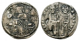 Venetian coinage,Ar XIII-XIV AD.

Weight: 1.75 gr
Diameter: 21,00 mm