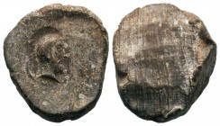 Ancient Roman Terracotta Theater Ticket

Weight: 2,90 gr
Diameter: 23,00 mm
