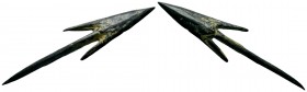 Ancient Greek Arrow head, ca. 500 - 300 B.C.

Weight: 21,54 gr
Diameter: 98,50 mm